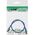 Intos Patchcord S/FTP, PiMF, Cat.6, 250MHz, halogen free, niebieski 0.3m (76933B)