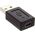 Adapter USB InLine miniUSB - USB Czarny  (33500A)