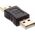 Adapter USB InLine USB - USB Czarny  (33441)