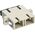 InLine Adapter światłowodowy, Duplex SC/SC MM, szary (89992A)