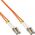 InLine Patchcord światłowodowy LC/LC, 50/125µm, OM2, 1m (88541)
