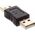 Adapter USB InLine USB - USB Czarny  (33441)