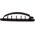 Organizer InLine Uchwyt Czarny 10 sztuk  (59970)