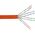 InLine Kabel instalacyjny S/FTP, PiMF, Cat.7a, AWG23, 1200MHz, halogen free, pomarańczowy, 300m (77300I)
