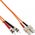 InLine Patchcord światłowodowy SC/ST, 50/125µm, OM2, 2m (82502)