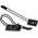 Organizer InLine Opaska zaciskowa Czarny 10 sztuk  (59969D)