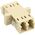 InLine Światłowodowy Adapter Duplex LC/LC MM, szary (89989K)