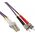 InLine Patchcord światłowodowy LC/ST 50/125µm OM4 0.5m (88504P)