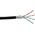 InLine Patchcord sieciowy SF/UTP, Cat.5e, AWG26, CCA, PVC, czarny, 100m (72099S)