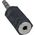 Adapter AV InLine Jack 2.5mm - Jack 3.5mm czarny (99309)