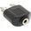 Adapter AV InLine Jack 3.5mm - RCA (Cinch) x2 czarny (99343)