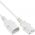 Kabel zasilający InLine 3pin IEC M/F 1m (16631W)