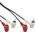 Kabel Intos RCA (Cinch) x2 - RCA (Cinch) x2 1.2m czarny (89929)