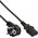 Kabel zasilający InLine Typ F German kątowy - IEC connector (16652A)