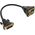 Adapter AV InLine DVI-I - D-Sub (VGA) - DVI-I czarny (17301)