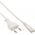 Kabel zasilający InLine Euro 8 Plug biały 1.5m (16654W)