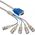 Kabel InLine D-Sub (VGA) - BNC x5 5m szary (17555)