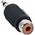 Adapter AV InLine Jack 3.5mm - RCA (Cinch) czarny (99326)