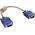 Kabel InLine D-Sub (VGA) - D-Sub (VGA) 0.3m niebieski (17803)