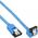 InLine SATA - SATA, 0.3m, Niebieski (27703F)
