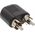 Adapter AV InLine Jack 3.5mm - RCA (Cinch) x2 czarny (99343)