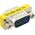 Adapter AV InLine D-Sub (SVGA) - D-Sub (SVGA) żółty (37714)