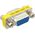 Adapter AV InLine D-Sub (VGA) - D-Sub (VGA) żółty (37724)
