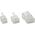 InLine Modularny wtyk 4P4C, RJ10 do zaciskarki, ribbon Kabel, 10 sztuk (72010)