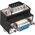 Adapter AV InLine D-Sub (VGA) - D-Sub (VGA) czarny (37248I)