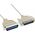 InLine DB-25 - Centronics 36-pin, 2m, Szary (11442)