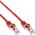 InLine Patchcord, F/UTP, Cat.5e, czerwony 0.5m (71550R)