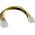 InLine ATX/EPS 8-pin - ATX/EPS 8-pin, 0.2m, Żółty (26631)