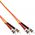 InLine Patchcord światłowodowy ST/ST, 50/125µm, OM2 2m (81502)