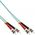 InLine Światłowodowy Duplex Kabel ST/ST 50/125µm OM3 2m - 81502O