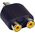 Adapter AV InLine RCA (Cinch) - RCA (Cinch) x2 czarny (99310)