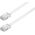 TecLine Patchcord Cat.6, U/UTP, płaski 0.5m (77800W)
