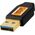Tether Tools TPro USB 3.0 Micro-B Right Angle 4.6m/15' ORG (TET-CU61RT15-ORG)