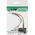 InLine SATA 15-pin - Molex x3, 0.15m, Wielokolorowy (29679)