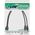 Kabel USB InLine 2x USB-A - 19-pin 0.4 m Czarny (33447I)