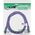 InLine Patchcord SF/UTP, Cat.5e, fioletowy 0.25m (72522P)