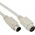InLine PS/2 - PS/2, 5m, Szary (13345)