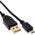 Kabel USB InLine USB-A - microUSB 1 m Czarny (31710P)