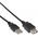 Kabel USB InLine USB-A - 1.8 m Czarny (34618B)