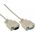 InLine DB-9 - DB-9, 5m, Szary (12235)