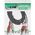 Kabel InLine RCA (Cinch) x2 - RCA (Cinch) x2 3m czarny (89938A)