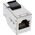 InLine Moduł Keystone RJ45 żeński - żeński przystawka Cat.6A STP (74206A)