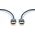 TecLine Patch Cord S/FTP, PiMF, Cat 6a, grey, 2,0 m - 70702