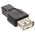 Adapter USB InLine microUSB - USB Czarny  (31608)