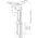 InLine Uchwyt sufitowy 23163A 13'' - 27''