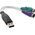 Adapter USB InLine USB - PS/2 x2 Biały  (33386)